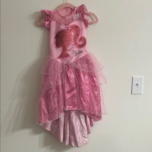 Barbie Pink Sparkle Layered Tulle Costume Dress